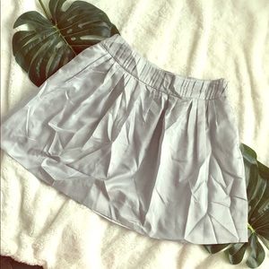 New with tags Tommy Hilfiger Silver Mini Skirt